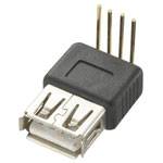 TruComponents 240871 skt,right angle Typ A 90° USB skt type A, 90°
