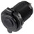 TruComponents 240873 USB skt w/dust cap,vertical  2-way,Ø36.8mm,blue lighting