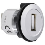 TruComponents 240876 USB-mounted skt 2.0 USB-skt type A to USB-skt type A