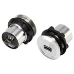 TruComponents 240898 Micro USB-2.0 skt, Micro USB skt on micro USB plug