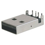 TruComponents 240934 Ultra-flat USB skt Plug, mount USB A (DIP) Plug