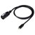 TruComponents 240960 USB Type C® adapter incl. 1 m cable IP67