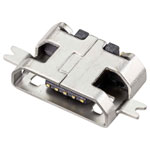 TruComponents 240971 Micro USB skt, horiz mount SMD Micro USB skt type B