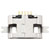 TruComponents 240971 Micro USB skt, horiz mount SMD Micro USB skt type B