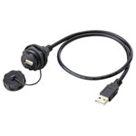 TruComponents 240980 USB-mounted skt 2.0 type A skt, built-in