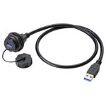 TruComponents 240981 USB-mounted skt 3.0 type A skt, built-in