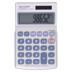 Sharp EL-240SAB Calculator Pocket