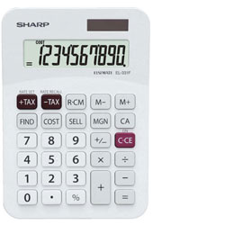 Sharp 10-digit Desktop Calculator EL331FB
