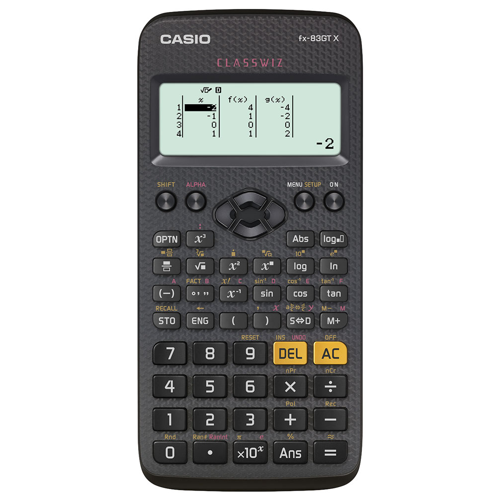 En begivenhed temperament velordnet Casio FX-83GTX GCSE Scientific Calculator Black | Rapid Online