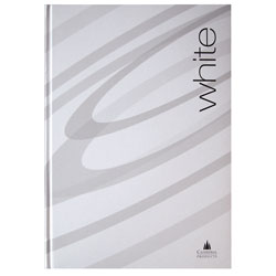 Cathedral Hardcover Notebook A4 White