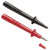 Fluke 1541649 TP74 safety test probes 4mm socket CAT III/II 1000V red/black
