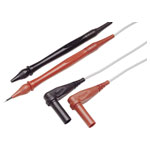 Fluke 1590606 TL40 safety test lead, 4 mm banana jack, red/black, 1 pc