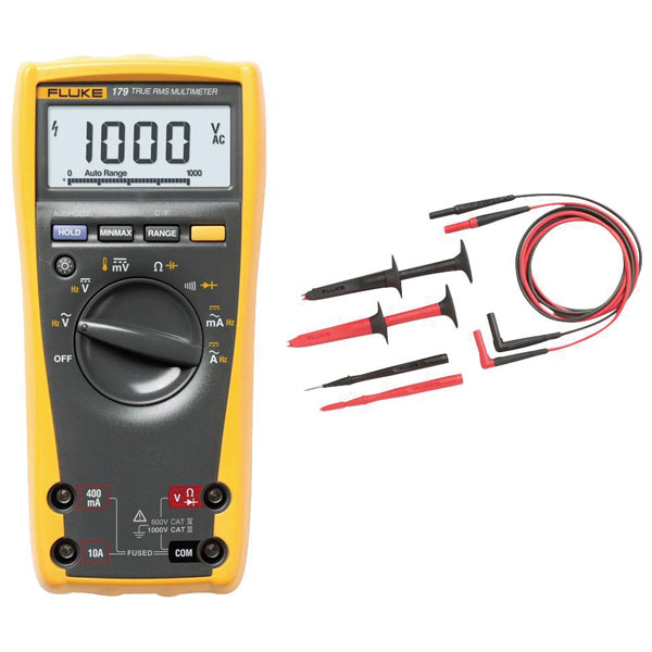 Fluke 6003399 FLK-179/TL-223 handheld multimeter digital CAT III 1...