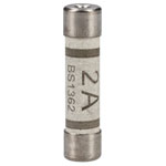 R-TECH 260102 6X25mm 2A 240VAC ceramic fuse Plug Top fuse