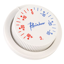 Rainbow R Type Bezel and Knob for TS030S Capillary Thermostats