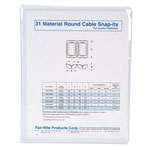 Fair-rite 0199000030 17 piece 31 Material Snap-it Kit