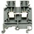 Entrelec 1SNA115118R1100 6mm Grey Feed Through Terminal