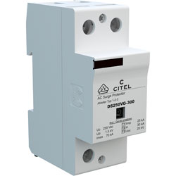 CITEL DS250VG-300 AC Surge Protector Type 1,2,3 230/400V Single Pole