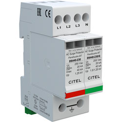 CITEL DS440-230/G AC Surge Protector Type 2 3 Phase 4 Pole CT2 Imax 40KA