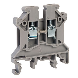 Connectwell CTS2.5UN 2.5mm DIN Rail Terminal | Rapid Electronics