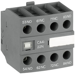 ABB CA4-40N 4-pole Auxiliary Contact Block