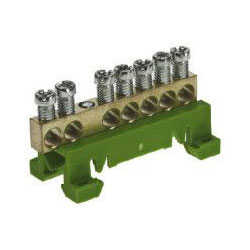 ABB 035610304 12 way DIN rail mounting ground bar