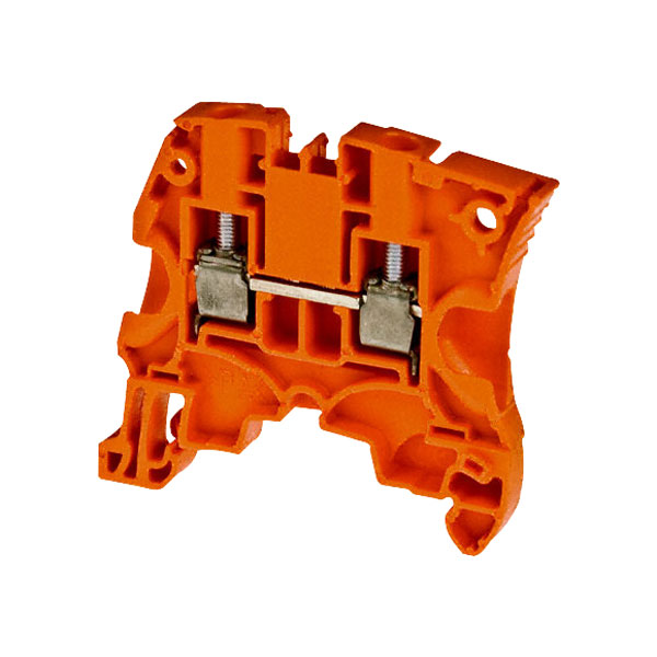 ABB 1SNK505030R0000 4mm² Feed Through Terminal, Orange | Rapid Online