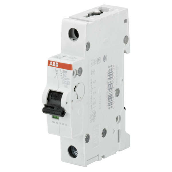 ABB S 201 M-B 40 40A S/P Circuit Breaker 10KA B | Rapid Electronics