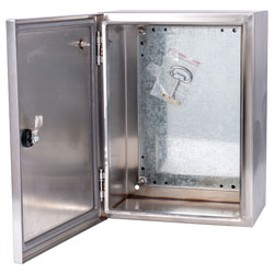 Europa Components SSTB403020 Stainless Steel Enclosure 400x300x200mm IP65