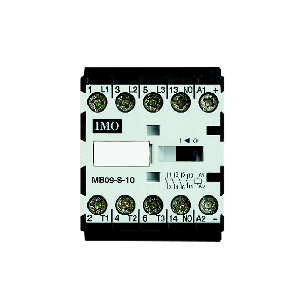  Mini Contactor MB09-S-10230 3 Pole Open 4kW 9A AC3, 230V AC