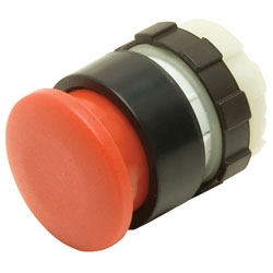 Imo 22mm Mushroom Head Stop Button Bs3p1red