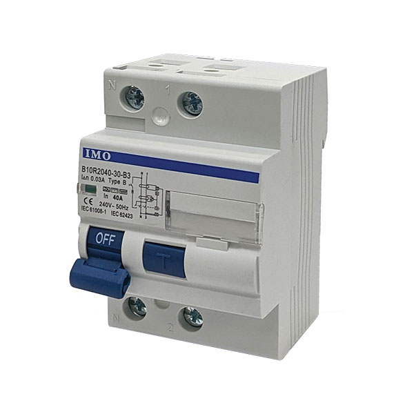 IMO B10R2040-30-B3 40A 2P RCCB 30mA Type B 3 Mod