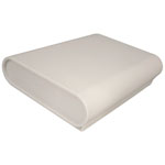 Evatron PP62G Desktop ABS Enclosure Grey 110 x 139 x 31mm
