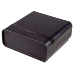 Evatron PP79BN Desktop ABS Enclosure Black 156 x 156 x 85mm