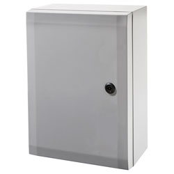 Fibox 8120002 ARCA 30x20x15cm Cabinet, PC Grey cover, 1-point locking