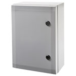 Fibox 8120006 ARCA 40x30x15cm Cabinet, PC Grey cover, 2-point locking