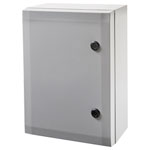 Fibox 8120007 ARCA 40x30x21cm Cabinet, PC Grey cover, 2-point locking