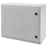 Fibox 8120025 ARCA 40x50x21cm Cabinet, PC Grey cover, 2-point locking