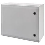 Fibox 8120026 ARCA 40x60x21cm Cabinet, PC Grey cover, 2-point locking