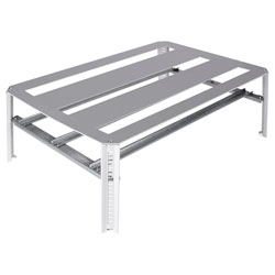 Fibox 8120790 DRS ARCA 507030 DIN rail frame set 3 rows x 32 modules