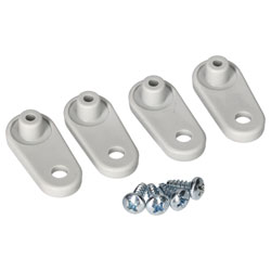 Fibox 8522346 FP 22046 wall fast set Mounting foot kit (4 pcs) incl. screws