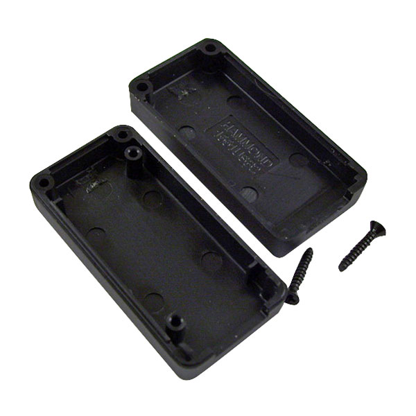  1551USB2BK Miniature Plastic USB Enclosure 50x25x15.5 Black