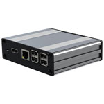 Lincoln Binns PIBS1-NS Pi-Box Pro for Raspberry Pi in Silver