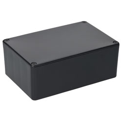 R-TECH 300532 150 x 100 x 55 Black ABS Box | Rapid Online