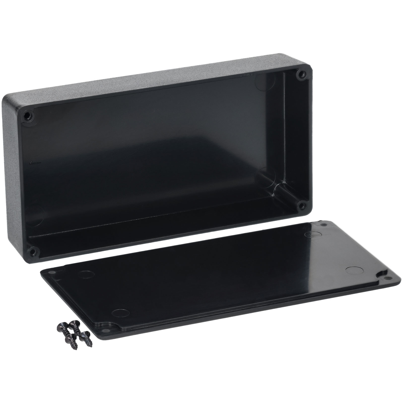 R-TECH 300533 110 x 56 x 20 Black ABS Box | Rapid Electronics