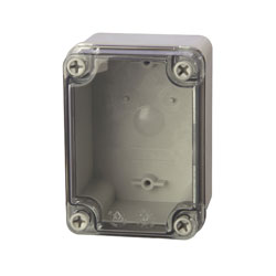 Fibox 8724003 PC B 65mm T Enclosure, PC Transparent cover