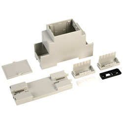 CamdenBoss CNMB/2/KIT Din Rail Mounting Boxes CNMB/2