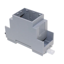 CamdenBoss CNMB/2WV/2 CNMB DIN Rail Box Size 2 Open Top Extended Walls Vented