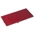 CamdenBoss CNMB/5/PR Red Transparent Clip In Cover for CNMB/5