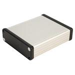 Hammond 1455L1202 Extruded Aluminium Enclosure 123 x 103 x 30.5mm Natural